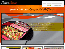 Tablet Screenshot of pasticceriarmonie.it